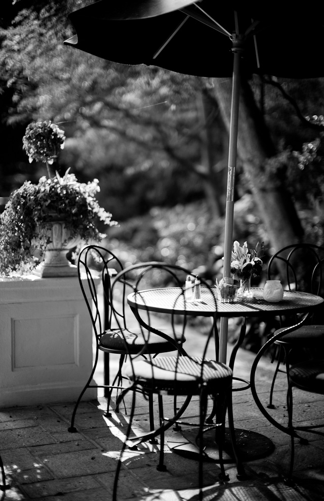The garden 8AM at The Manor Hotel (Chateau Elysee) in Hollywood. This or the balcony is my office in the morning. Leica M 240 with Leica 50mm Noctilux-M ASPH f/0.95.