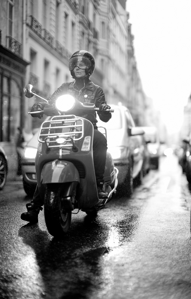 Paris in the Rain by Thorsten Overgaard © 2013