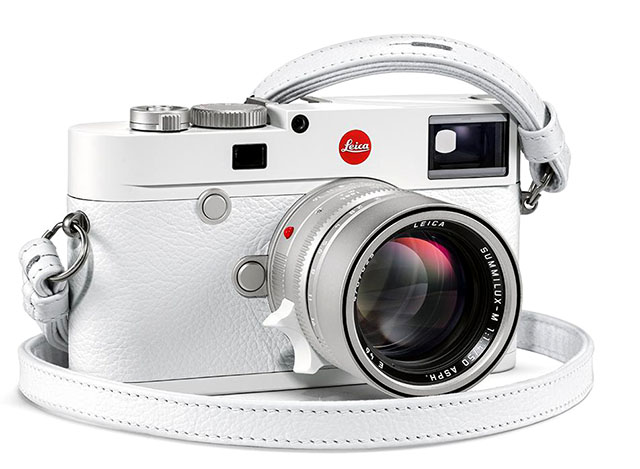 The White Leica M10-P with matching 50mm Summilux-M ASPH f/1.4 lens. 