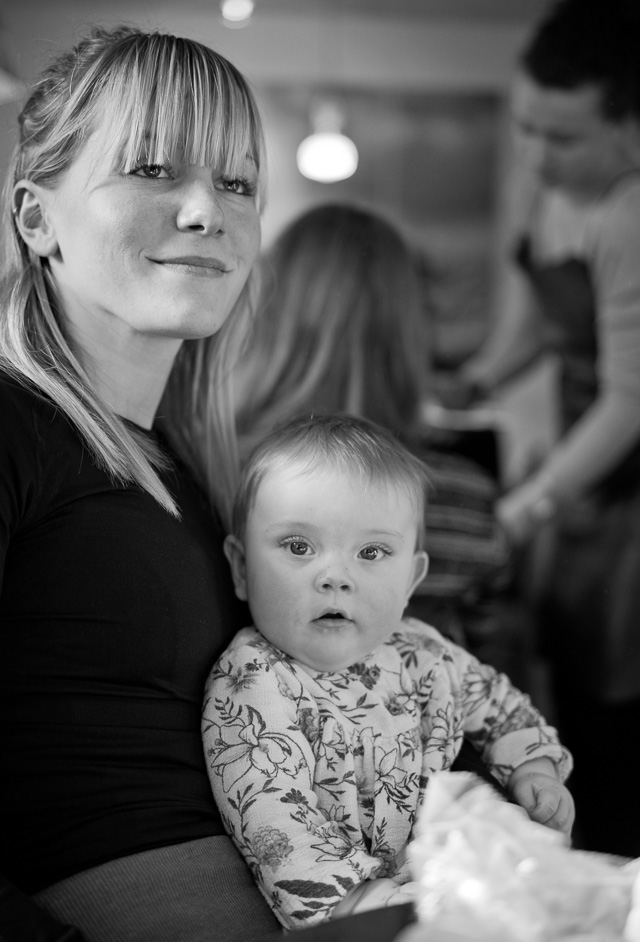 I liked this mother in the La Cabra Coffee Roasters in Aarhus, Denmark and asked if I could take a photo. It turned out the child wasn't hers, but we agreed to keep pretending it was, for the sake of the picture. Leica M10 with Leica 50mm APO-Summicron-M ASPH f/2.0. © 2017 Thorsten Overgaard.