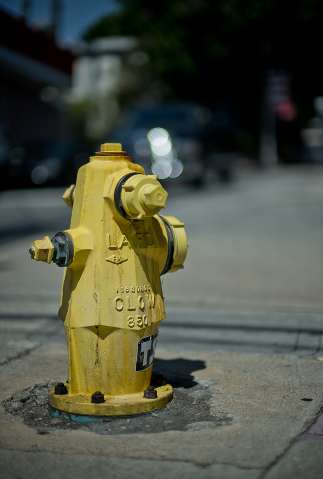 I once got an e-mail from a person who bought a Noctilux lens after he saw a photo I made of a fire hydrant with it. Since then I've obsessively been photographing fire hydrants (also called fireplugs). At least we're two people in the world who think they look really cool. Leica M10 with Leica 50mm Noctilux-M ASPH f/0.95 FLE. © 2017 Thorsten Overgaard. 