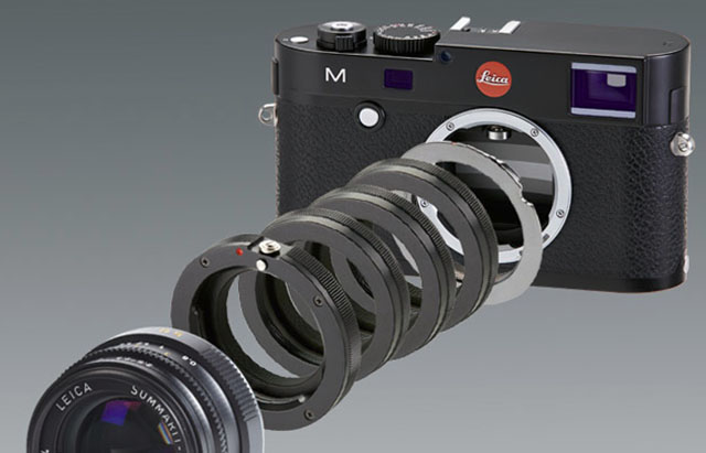 Novoflex tube set for Leica M macro photography