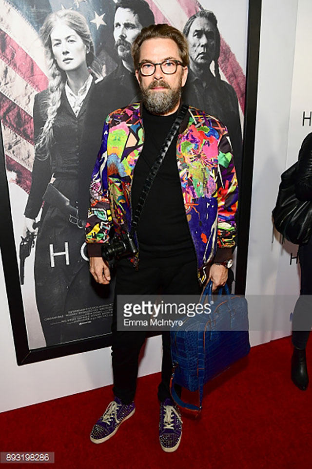 Thorsten von Overgaard at the previewing of the "Hostiles" movie at Academy of Motion Picture Arts and Sciences in Hollywood, December 14. Photo by Emma McIntyre/Getty Images. 