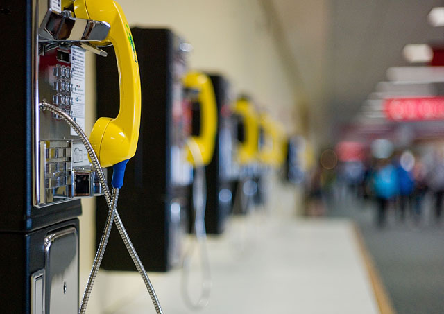 Telephones at Washington DC airport. Leica M9 with Leica 50mm Summicron-M f/2.0