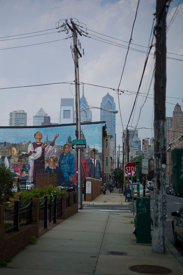 The streets of Philadelphia. Leica M9 and 50mm Summicron-M f/2.0, July 2011.