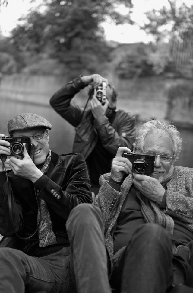 Boy club excursion with Leica M9-P, Leica M3 and Leica M Monochrom Matthias Frei, Ernst Schlogelhofer and Hartmut Henninge). © Thorsten Overgaard. Leica M Monochrom (2012) with Leica 50mm APO-Summicron-M ASPH f/2.0 (2012), 320 ISO.