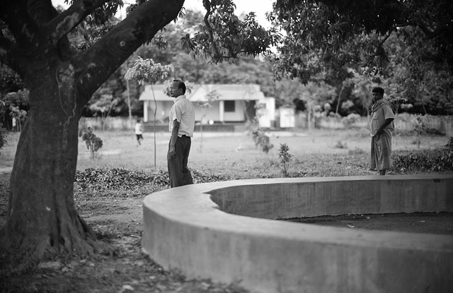 A small quiet place in Dinajpur, Bangladesh. We had a break and some fresh fruit. © 2014 Thorsten Overgaard. Leica M 240 with Leica 50mm Noctilux-M ASPH f/0.95. 