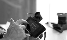 The Touch Menu of the Leica TL2