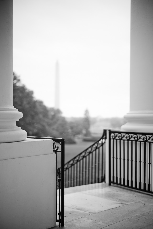 The Whie House view to the obelisk. Leica M10 with Leica 50mm Summilux-M ASPH f/1.4. © 2018 Thorsten von Overgaard. 