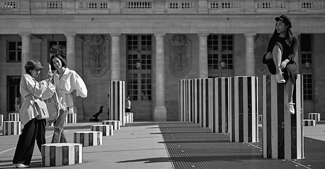 Palais Royal in Paris. Leica M10-P with Leica 50mm APO-Summicron-M ASPH f/2.0 LHSA. © Thorsten Overgaard. 