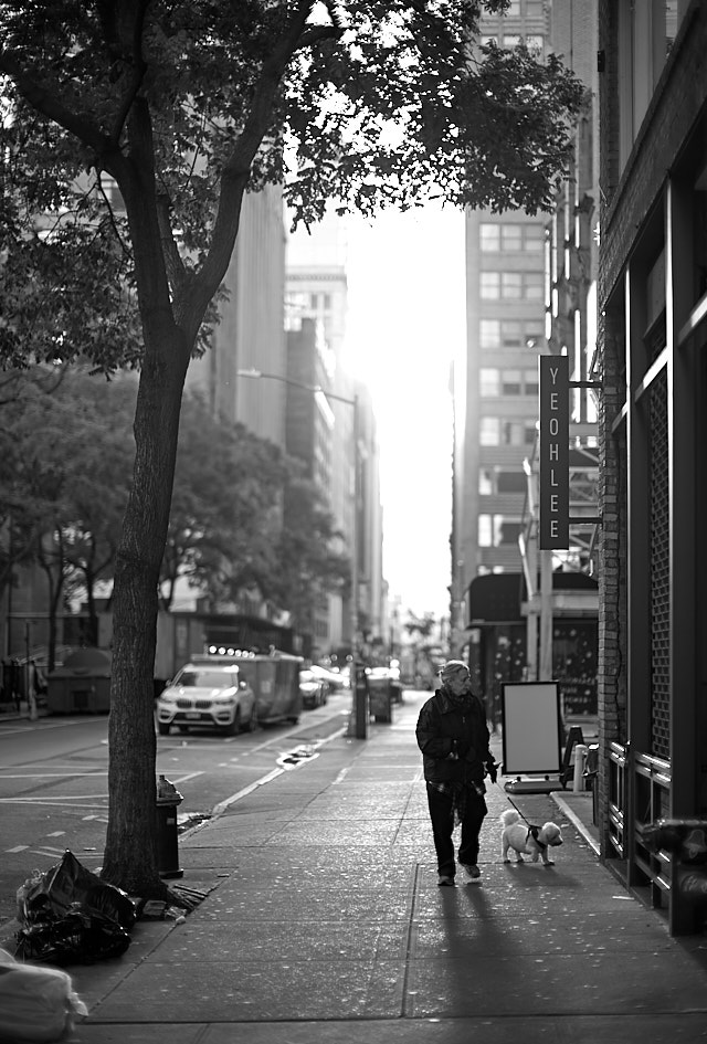 Early Sunday morning on 29th Street in New York. Leica M10-P with Leica 50mm Noctilux-M ASPH f/0.95. © Thorsten von Overgaard.