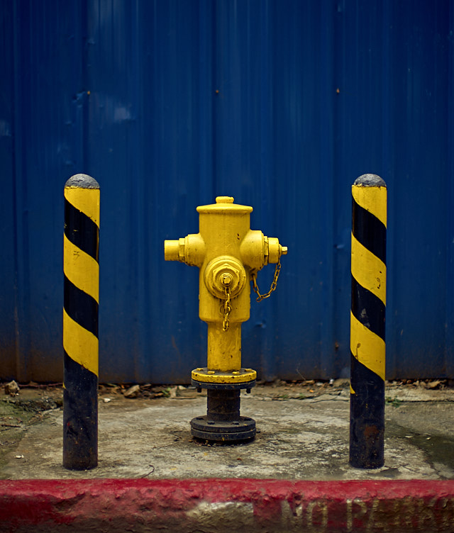 I love fire hydrants and it warms my hearth to this royal version of one, with guards. Leica M10-P with Leica 50mm Noctilux-M ASPH f/0.95. © Thorsten Overgaard. 