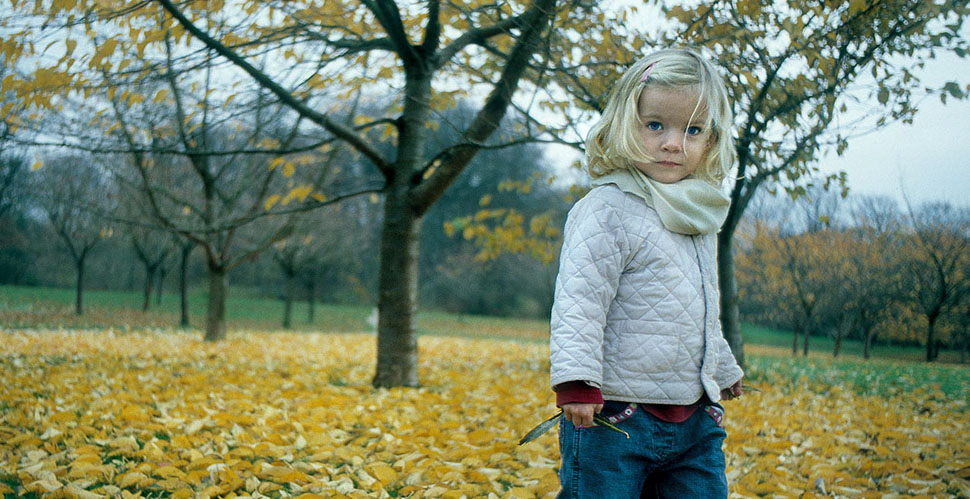 My youngest daughter, Robin Isabella, in the park on a grey and short day. © Thorsten Overgaard.