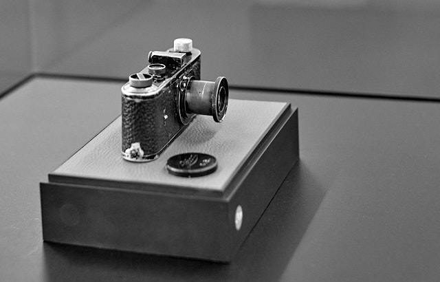 Oskar Barnack's personal Leica no 105. © Thorsten Overgarad. 