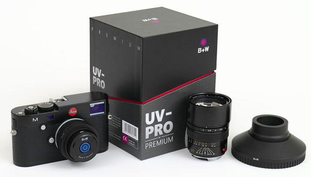B+W UV-PRO for lenses and cameras. 