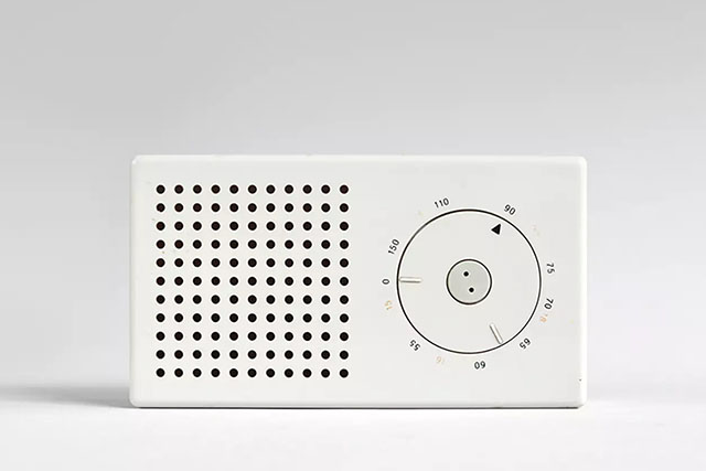 Classic design from 1958, when Braun's designer Dieter Rams changed the way product design was done. 