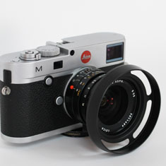 E55 Ventilated Lens Shade for Leica 24mm ASPH f/2.8, 90mm APO-Summicron and more. 