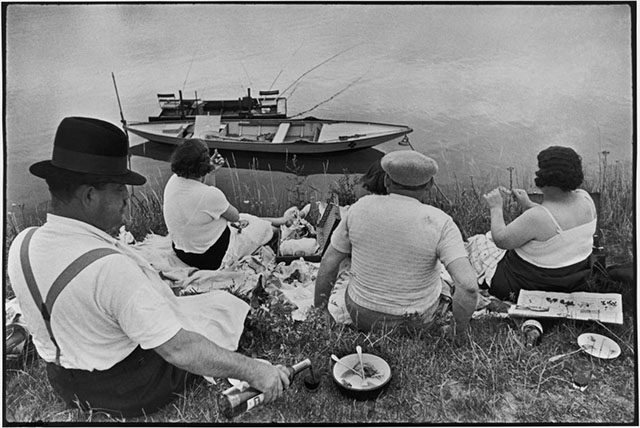 "Sundays on the banks of River Marne" by Henri Cartier-Bresson 1938 appears in "The Decisive Moment".