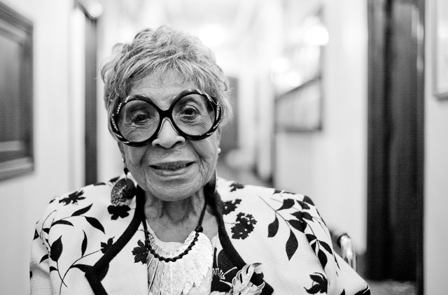 Age is just a number: I met Viola who is 105 and have been visiting the Renaissance Restaurant (in our hotel) for 25 years. Leica M 240 with Leica 35mm Summilux-M ASPHERICAL AA f/1.4 AA. © 2016 Thorsten von Overgaard.