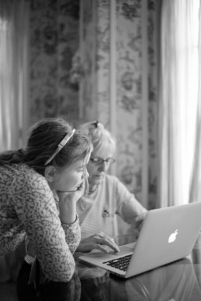 My daughter Robin Isabella with her tutor Terry in Los Angeles. Leica M240 with Leica 35mm Summilux-M AA f/1.4 "Double Asperical (1990). © Thorsten Overgaard.