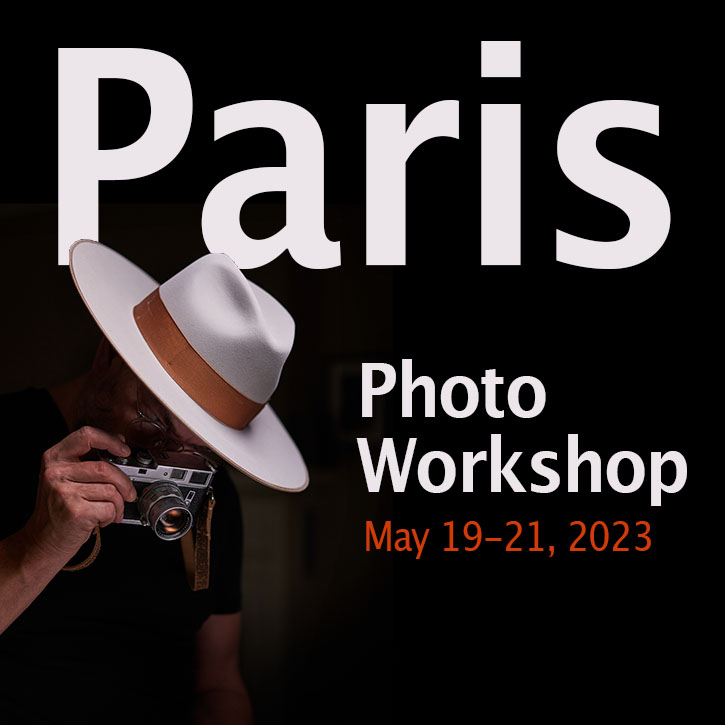Paris Photo Workshop with Thorsten Overgaard, May 19-21, 2023 