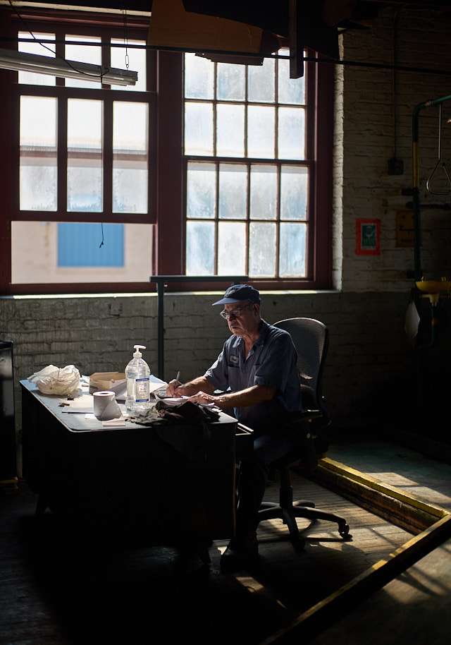 Chicago lather tannery. Leica SL3 with Leica 50mm Summilux-M ASPH f/1.4 BC. © Thorsten Overgaard.