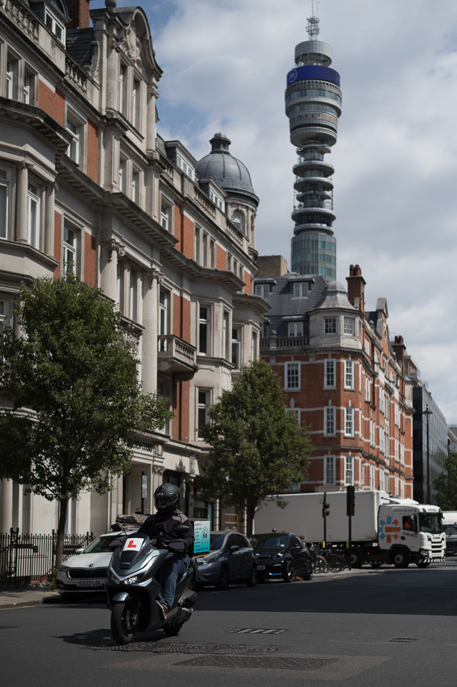 The good ol' BT Tower raises above it all. Always. Leica M11-P with Leica 50mm Summilux-M f/1.4 BC. © Thorsten Overgaard.