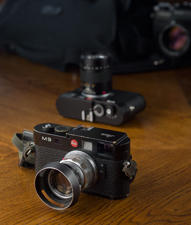 Leica M9 digital rangefinder (2009). © Thorsten Overgaard.