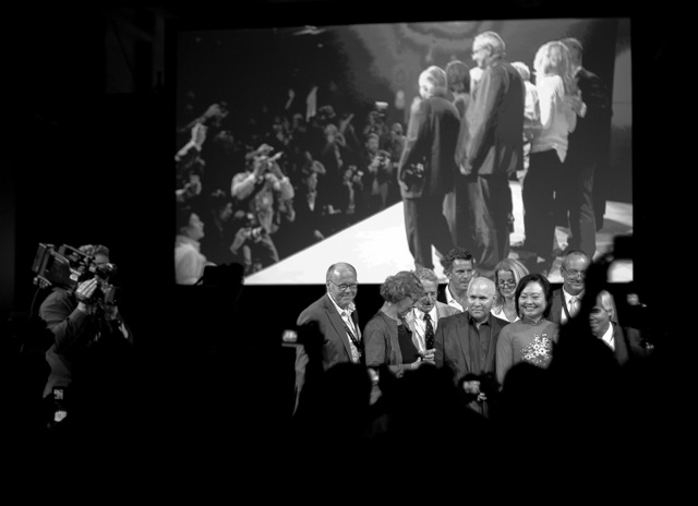 Nick Ut, Steve McCurry and more on stage. Leica M9 with Leica 50mm Noctilux-M f/1.0.