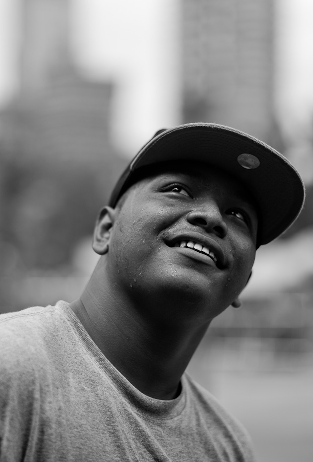 Local hip-hop artist in Kuala Lumpur, Malaysia. Leica M Monochrom (2012) with Leica 90mm APO-Summicron-M ASPH f/2.0 (1998). © Thorsten Overgaard