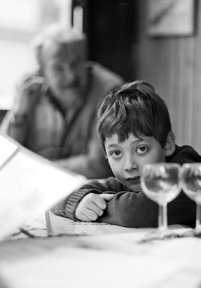 Paris lunch. Leica M Monochrom with Leica 50mm Summicron-M f/2.0 Version II. © Thorsten von Overgaard.