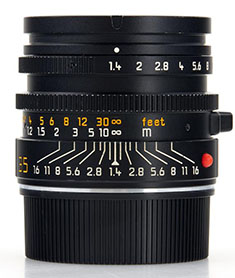 Leica 35mm Summilux-M AA "Double Aspherical" Version III (1990, model 11 873).