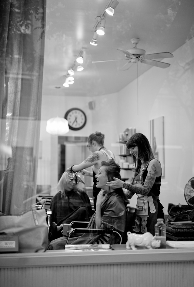 Hairdressers. Leica M 240 with Leica 50mm APO-Summicron-M ASPH f/2.0. © 2016 Thorsten Overgaard.