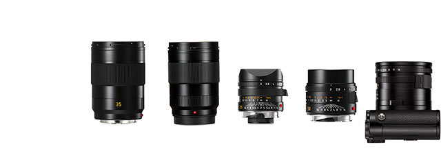 Comparison of Leica APO lenses for standard lenses and Leica Q3 43 mirrorless fullframe camera