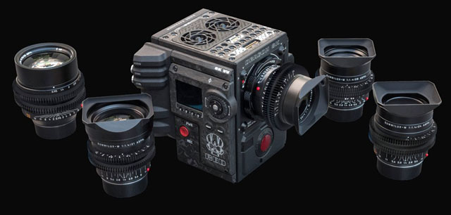 Leica M 0.8 cine lenses with RED camera