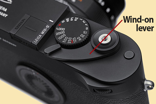 The Leica M10-D was probably the model where it all came together. Made with love, and the signature Wind-on lever for no reason other than to make it feel more fun. If only it was also black paint, which it isn't. 