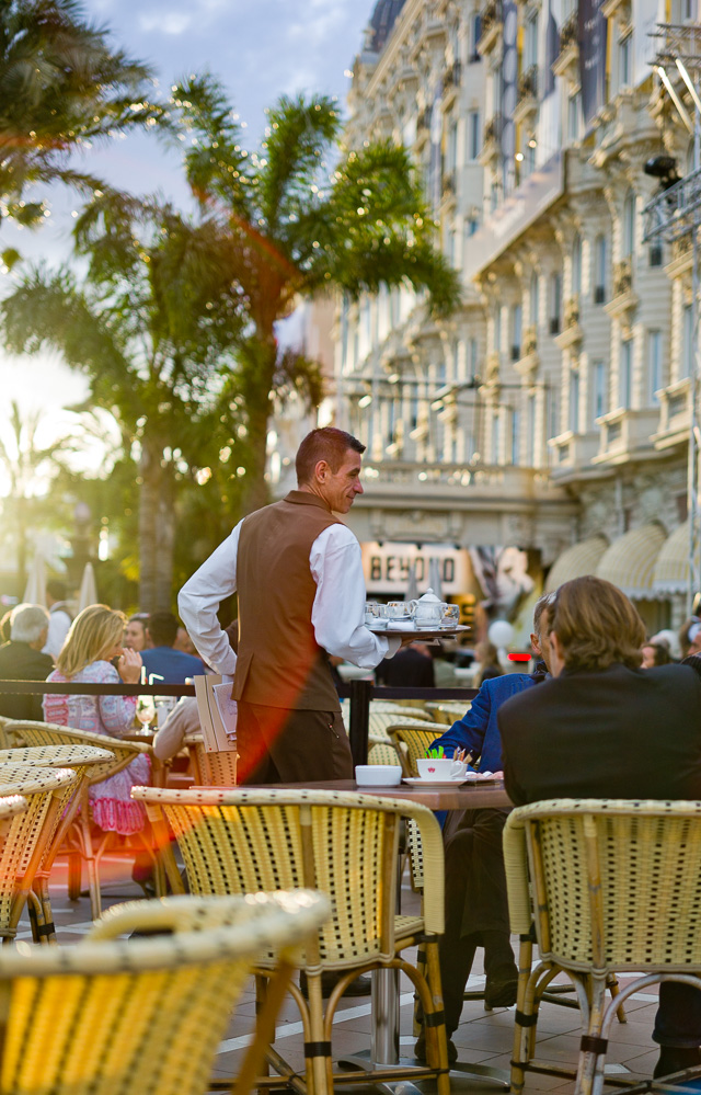 Sunset at Cannes Film Festival, Hotel Carlton in Cannes, May 2016. Leica M9 with Leica 50mm APO-Summicron-M ASPH f/2.0. © 2016 Thorsten Overgaard.