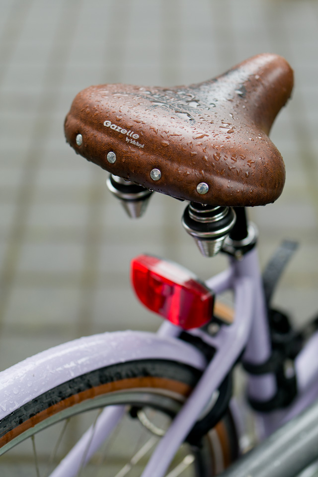 Galelle bicycle in tghe rain, Frankfurt. Leica TL2 with Leica 50mm Summilux-SL ASPH f/1.4. © 2017 Thorsten Overgaard.