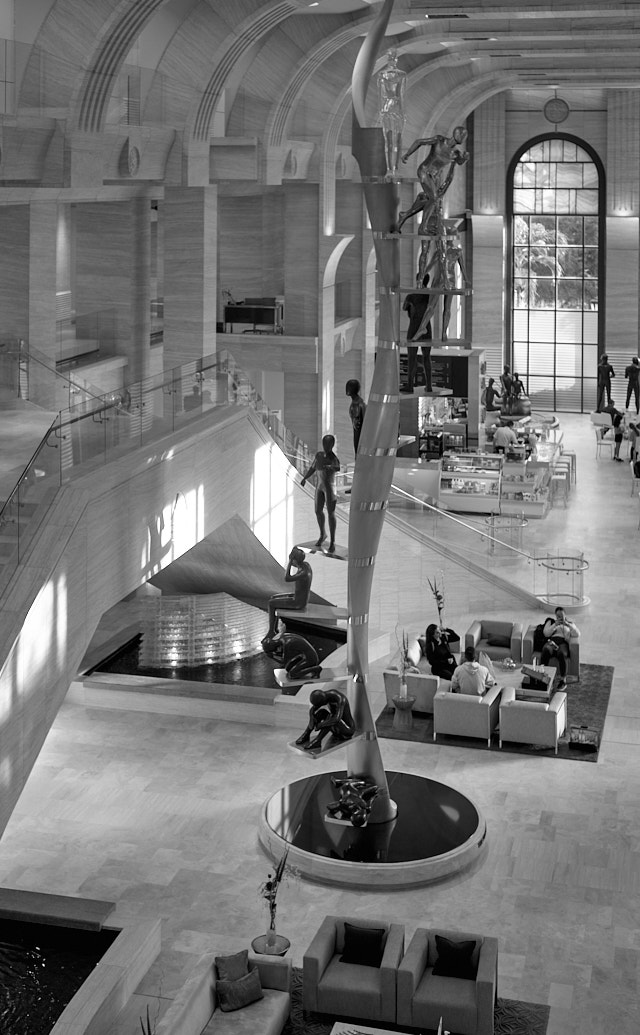 The Atrium in ther Flag building. Leica M11 with Leica 50mm Summicron-M f/2.0 Rigid. © Thorsten Overgaard. 