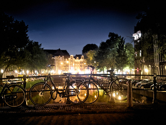 Amsterdam insomnia (counting bicycles). Leica M11 with Leica 50mm Summicron-M f/2.0 Rigid Version II. © Thorsten Overgaard.