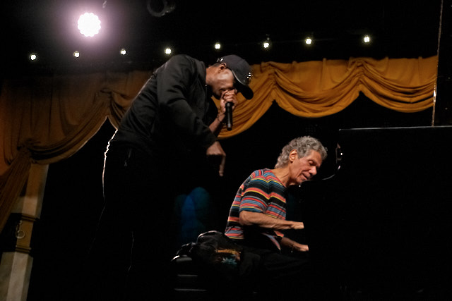 Doug E Fresh and Chick Corea performing the classic "Spanish Heart" from the 1970's . Leica M10-P with Leica 50mm Summilux-M ASPH f/1.4 BC. © Thorsten Overgaard.