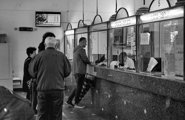 Post office in Sarajevo. Leica M10-R with Leica 50mm Summilux-M ASPH f/1.4 BC. © Thorsten Overgaard.