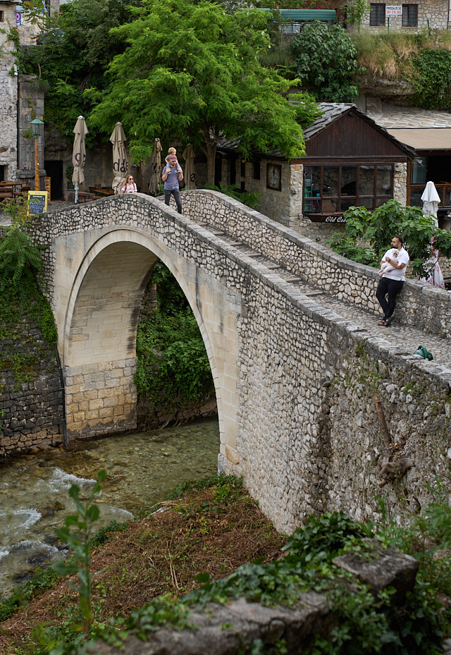 An even more beautiful bridge, in my opinion, hidden away behind some houses, is the smaller Kriva Cuprija Bridge with no people and a calm quiet atmosphere. Leica M10-R with Leica 50mm Summilux-M ASPH f/1.4 BC. © Thorsten Overgaard.