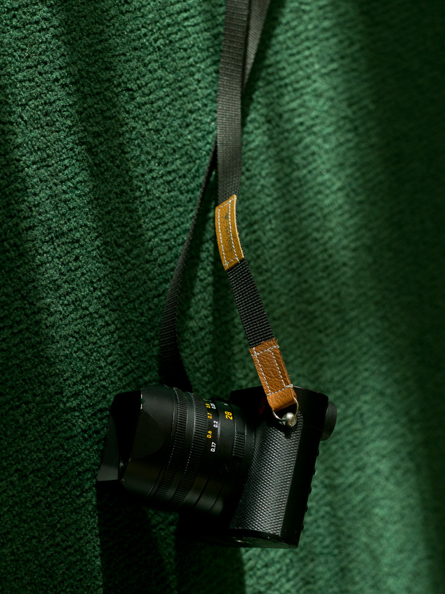 The Leica Q with the SL ORANGE NY nylon strap made in Turkey. Perfect length for me (125-130 cm) and they make them in custom lengths. See more about this and other straps in the bottom of the page. © 2015 Thorsten Overgaard. 