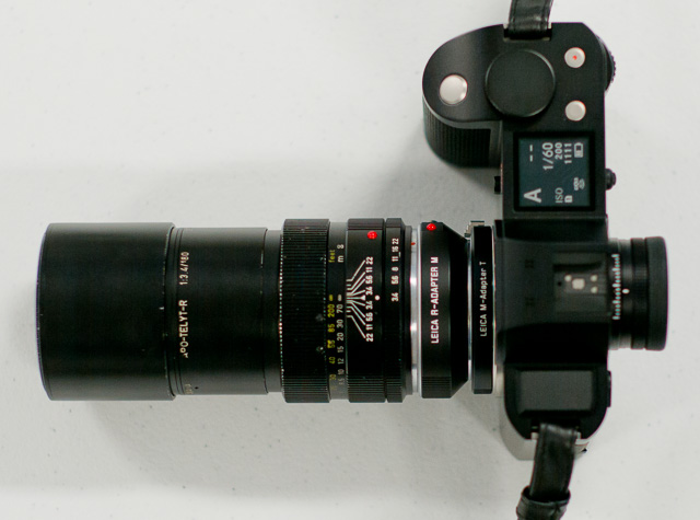 Leica 180mm APO-Telyt-R f/3.4 on the Leica SL Type 601