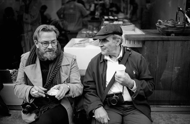 Thorsten Overgaard and David Suchet by Rob Farrands. London 2016.