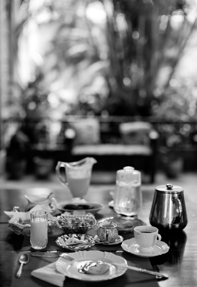 My breakfast in Cuba consisted of strong coffee, fresh juice, American pancakes, fruit, bread and eggs. Leica M10 with Leica 50mm Noctilux-M ASPH f/0.95. © 2017 Thorsten Overgaard. 