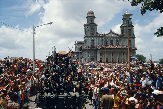 Managua, Nicaragua, July 20, 1979 by Susan Maiselas. 