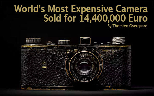 One of the original Leica prototypes was sold at auction in 2022. I was there, but it wasn't me who bought it. Instead, I wrote this article about the auction.