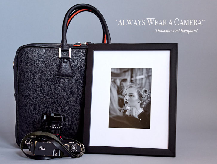 Leica Leitz Canvas Messenger Style Khaki Camera Bag